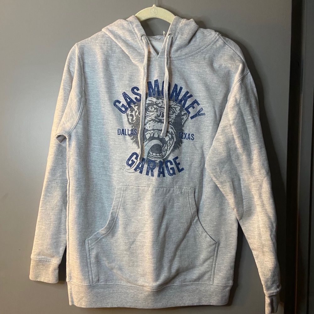 Gas Monkey Grey Hoodie